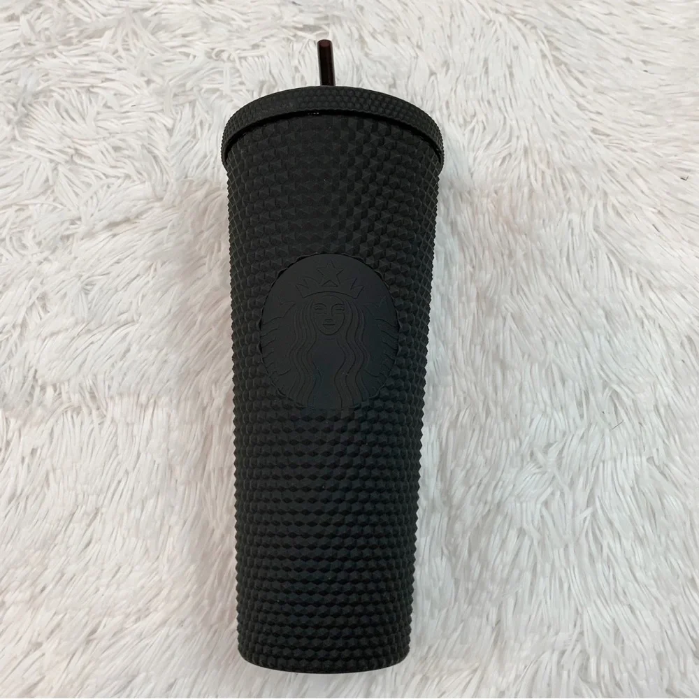Walt Disney World 50th Anniversary Geometric Starbucks Tumbler matte black 24oz‎